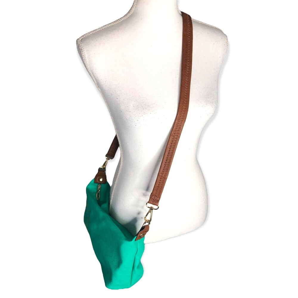 Alyssa Vegan Leather Adjustable Crossbody Bag